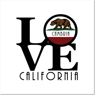 LOVE Cambria California Posters and Art